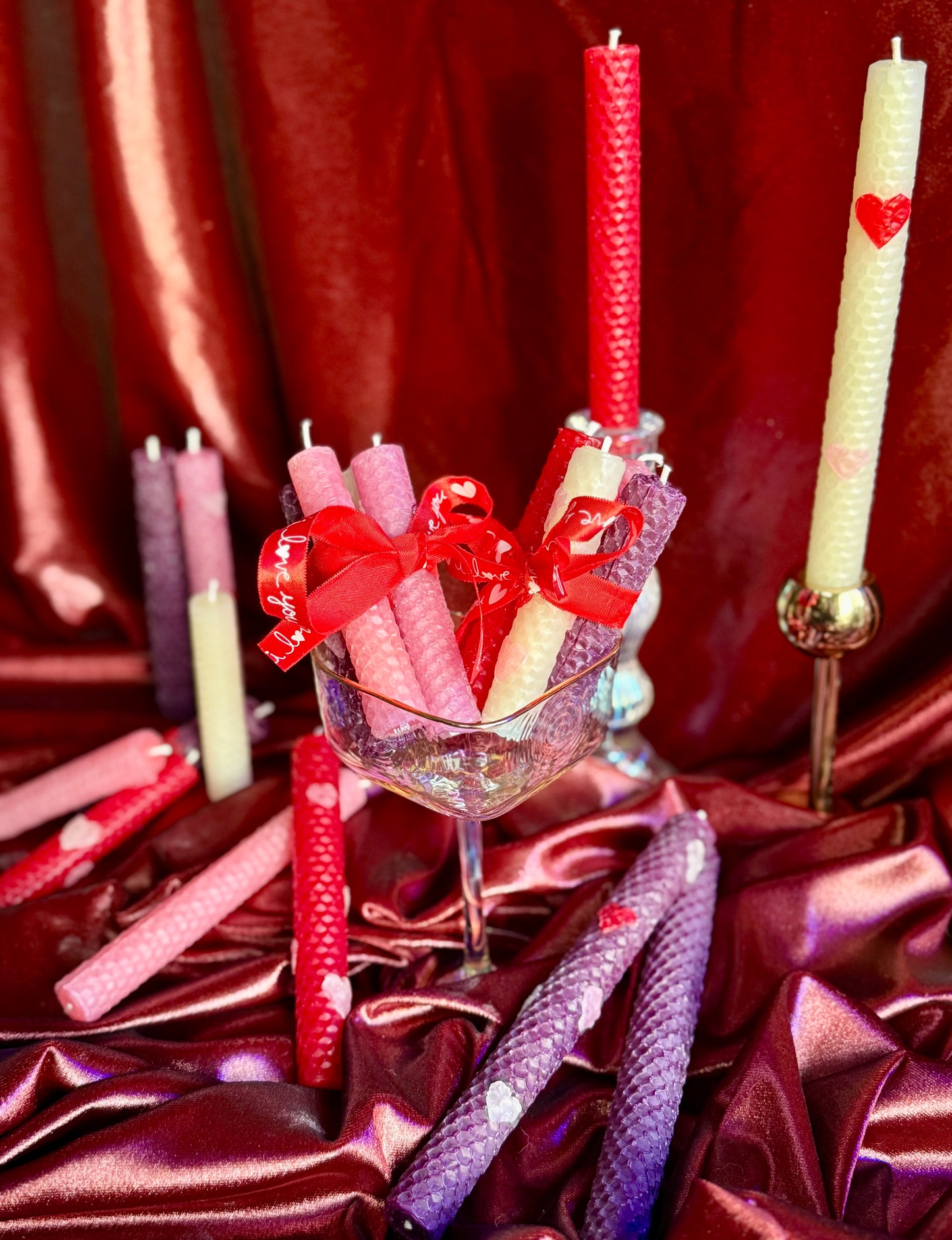 Rolled Taper Candles