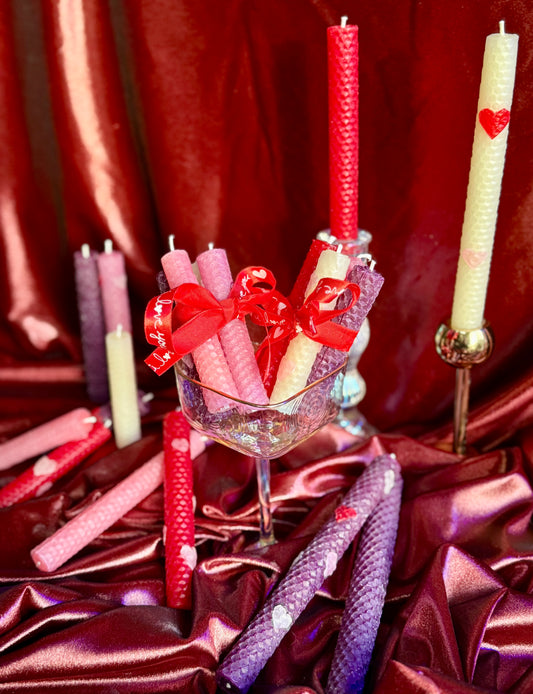 Rolled Taper Candles